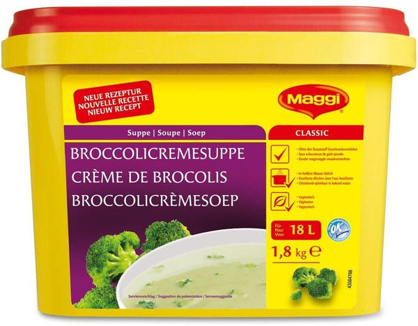Maggi GmbH Maggi Broccolicremesuppe für 18l (1,8kg)
