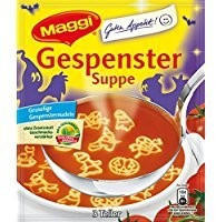 Maggi Guten Appetit, Gespenster Suppe, 85 g Beutel (ergeben 750 ml) Für 3 Teller