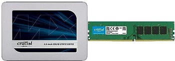 Crucial MX500 1TB 2.5 + RAM 8GB DDR4 3200MHz CL22