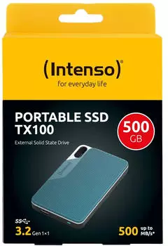 Intenso TX100 500GB – Robustes Design und hohe Schockresistenz