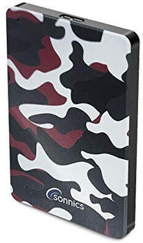 Sonnics 2.5 USB 3.0 1TB rot Camo