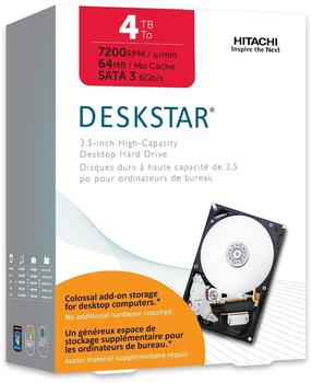 Hitachi Deskstar 7K4000 SATA III 4TB (HDS724040ALE640)