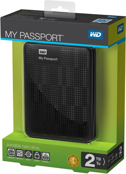 Western Digital My Passport WDBY8L0020BBK-EESN 2TB