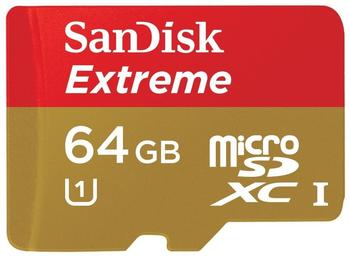 SanDisk microSDXC Extreme 64GB UHS-I U1 (SDSDQX-064G-U46A)