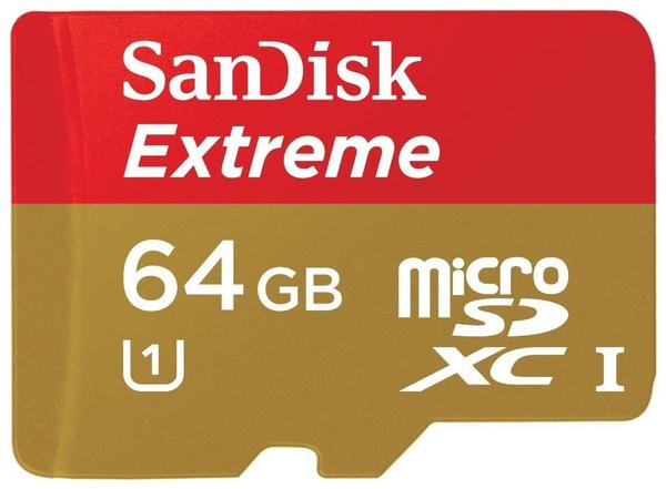SanDisk microSDXC Extreme 64GB UHS-I U1 (SDSDQX-064G-U46A)