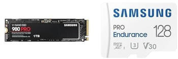 Samsung 980 Pro 1TB M.2 + PRO Endurance 128GB
