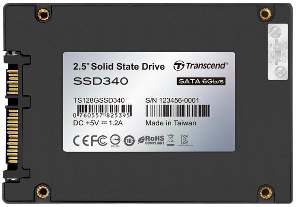 Ausstattung & Allgemeine Daten Transcend TS128GSSD340 128GB