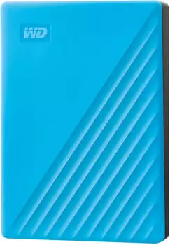 Western Digital My Passport 6TB blau (WDBR9S0060BBL) – Hohe Datentransferrate und einfache Handhabung