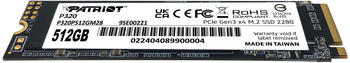 Patriot P320 512GB – Patriot P320 512GB: Leistungsstarke interne SSD