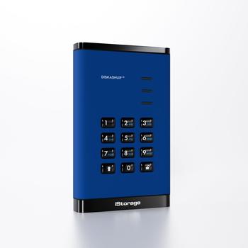iStorage diskAshur3 SSD 2TB blau