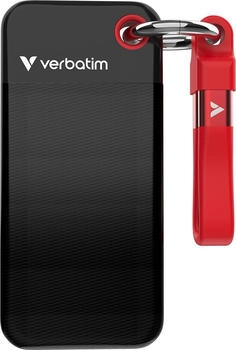 Verbatim Pocket SSD 1TB schwarz/rot Verbatim Pocket SSD 1TB schwarz/rot