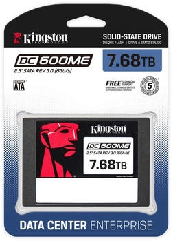 Kingston DC600ME 7.68TB – Blitzschnelle Datenverarbeitung für reibungslose Abläufe