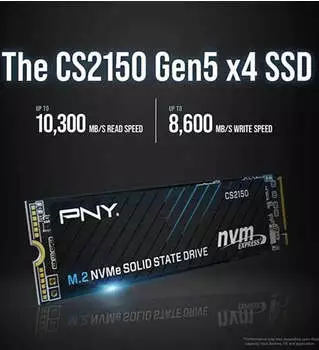 PNY CS2150 1TB – Maximale Effizienz durch fortschrittliche Technologie