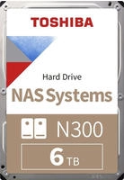 Toshiba N300 NAS Hard Drive 6TB (512MB) INT