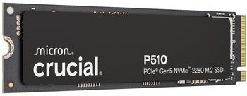 Crucial P510 1TB – Blitzschnelle Datenübertragung für reibungslosen Workflow