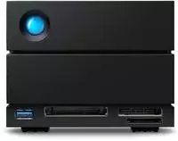 LaCie 2big Dock - Festplatten-Array - 60 TB - 2 Sch&auml;chte (SATA-600)
