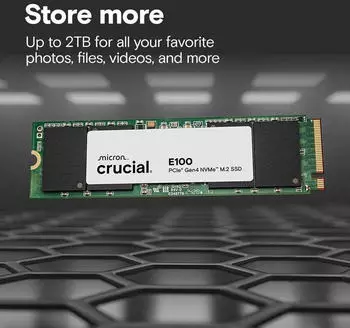 Crucial E100 1TB Tray – Professionelle Leistung für höchste Ansprüche