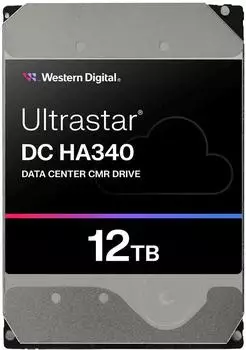 Western Digital Ultrastar DC HA340 SATA SE 512e 12TB (WUS721212BLE6L4 / 0B47063)
