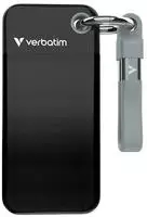 Verbatim Pocket SSD, 512 GB, USB Typ-C, 3.2 Gen 2 (3.1 Gen 2), 10000 MB/s, 10...