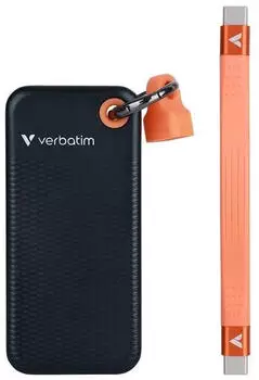 Verbatim Pocket SSD 512GB schwarz/orange