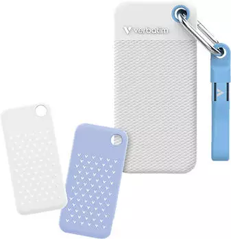 Verbatim Pocket SSD Colour 2TB weiss