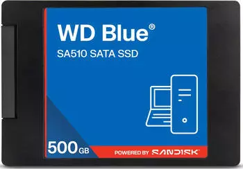 SanDisk WD Blue SA510 2.5&rdquo;/7mm SATA 500GB (Up to 560MB/s sequential read speed 3D NAND Acronis True Image Dashboard)