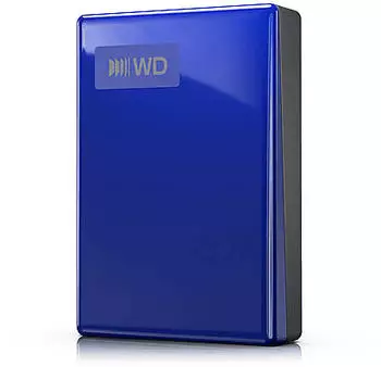 Western Digital My Passport (native USB-C) 5TB blau