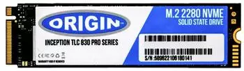 Origin Storage Inception External 512GB NVMe M.2 3D TLC 80mm with C-C & C-A Cable