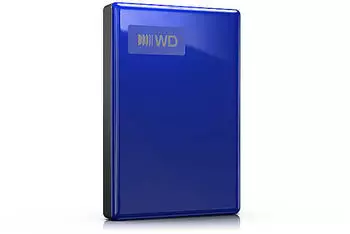Western Digital My Passport (native USB-C) 2TB blau