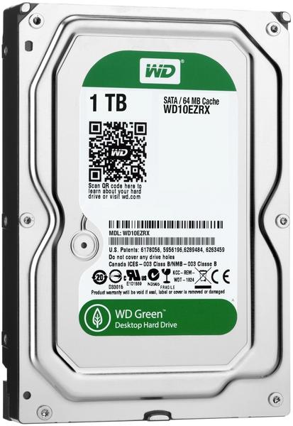 Western Digital Green SATA III 1TB (WD10EZRX)