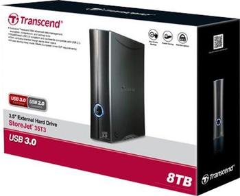 Transcend StoreJet Turbo 35T3 8TB – Praktische Sicherheitsfunktionen für geschäftliche und private Daten