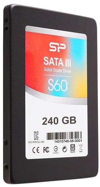 Ausstattung & Allgemeine Daten (SP240GBSS3S60S25) Silicon Power Slim S60 240GB