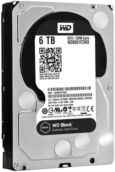 Leistung & Allgemeine Daten Black 6TB (WD6001FZWX) Western Digital Black SATA 6TB (WD6001FZWX)