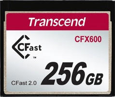 Transcend CFX600 CFast 2.0 Card - 256 GB