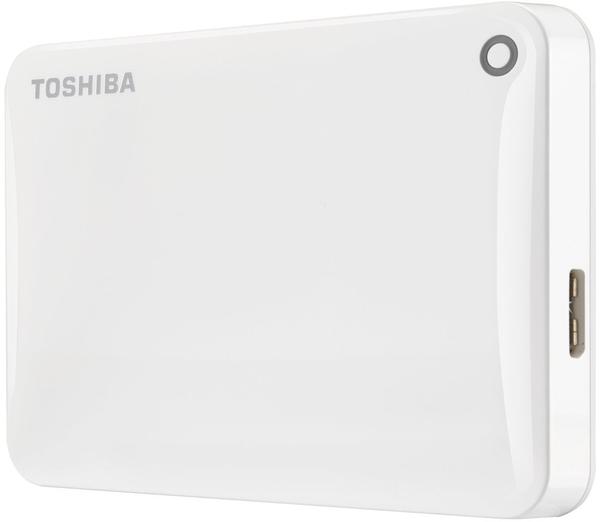 Leistung & Allgemeine Daten Toshiba Canvio Connect II 1TB USB 3.0 weiß (HDTC810EW3AA)