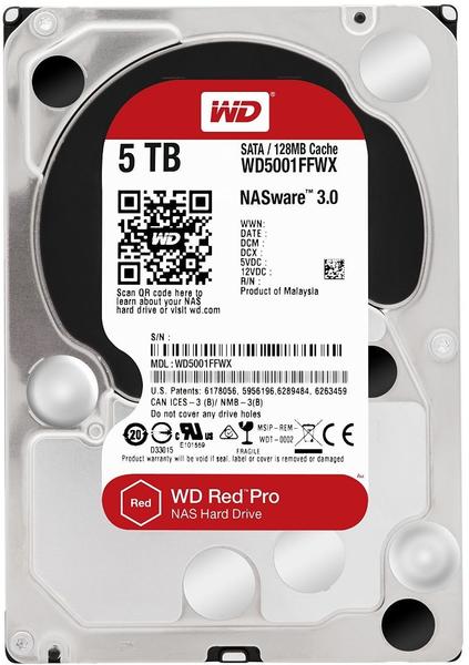 Western Digital Red Pro NAS 5TB (WD5001FFWX)
