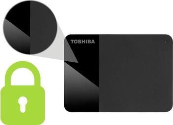 Toshiba Canvio Ready 2TB schwarz (HDTP320EK3AA) – Leistungsfähige SATA-Technologie mit großzügigem Cache