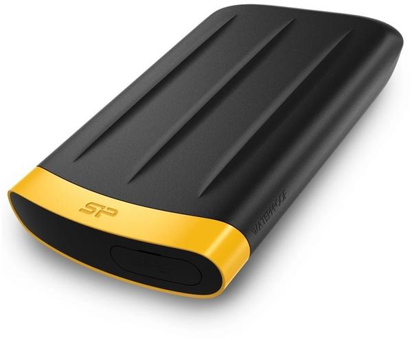 Silicon Power Armor A65 1TB USB 3.0 schwarz/gelb (SP010TBPHDA65S3K)
