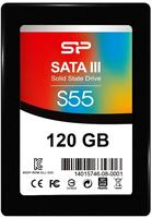 Silicon Power Slim S55 120 Gb Sata Ssd 550 Mb/s Lesegeschwindigkeit 420 Mb/s