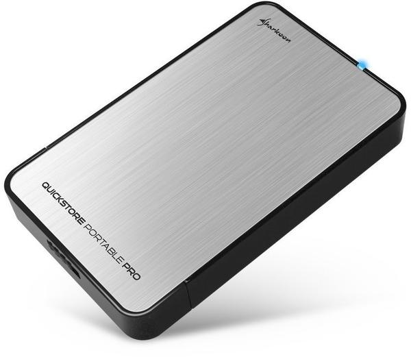 Sharkoon QuickStore Portable Pro USB 3.0 silber