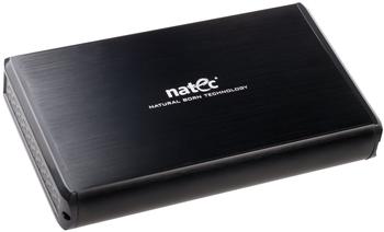 Natec Rhino Festplattengeh&auml;use 3,5" SATA III USB 3.0 Aluminium (NKZ-0448)