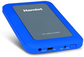 Hamlet BOX PER HDD 2.5IN USB3.0 BLU