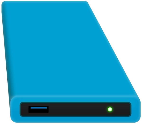 Digittrade HipDisk 2TB blau
