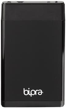 Bipra Externe Festplatte (100 GB, 6,3 cm2,5 Zoll, USB 2.0, FAT32), Schwarz schwarz 250 GB