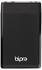 Bipra Externe Festplatte (100 GB, 6,3 cm2,5 Zoll, USB 2.0, FAT32), Schwarz schwarz 250 GB