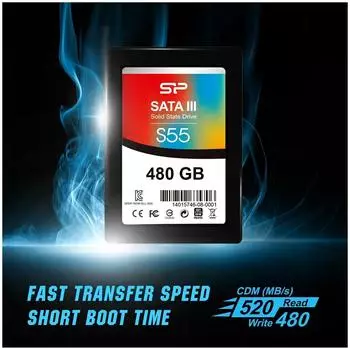 Silicon Power S55 480GB – Hervorragende Leistung und Zuverlässigkeit