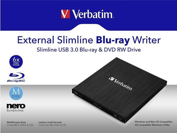 Ausstattung & Allgemeine Daten Verbatim Slimline USB 3.0 (43890)