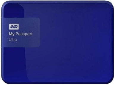 Western Digital My Passport Ultra 4TB blau