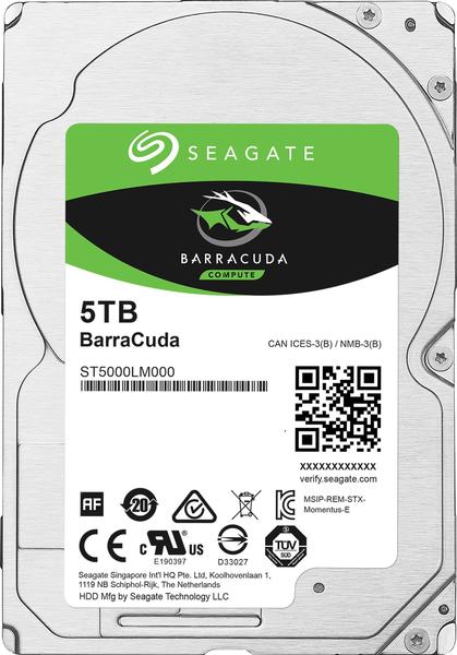 Ausstattung & Bewertungen Seagate BarraCuda 5TB (ST5000LM000)