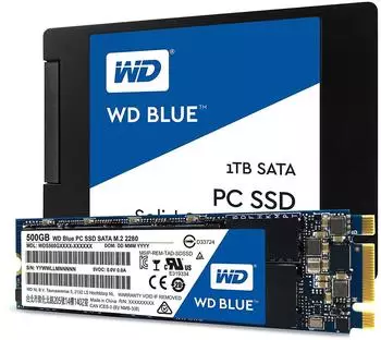 Western Digital Blue SSD 500GB 2.5 – Robust und Effizient: Die perfekte Wahl für Ihren Computer